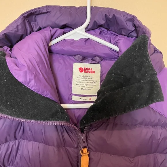 Fjallraven Keb Touring Down Puffer Jacket - Women's Size M - Purple - Picture 7 of 16